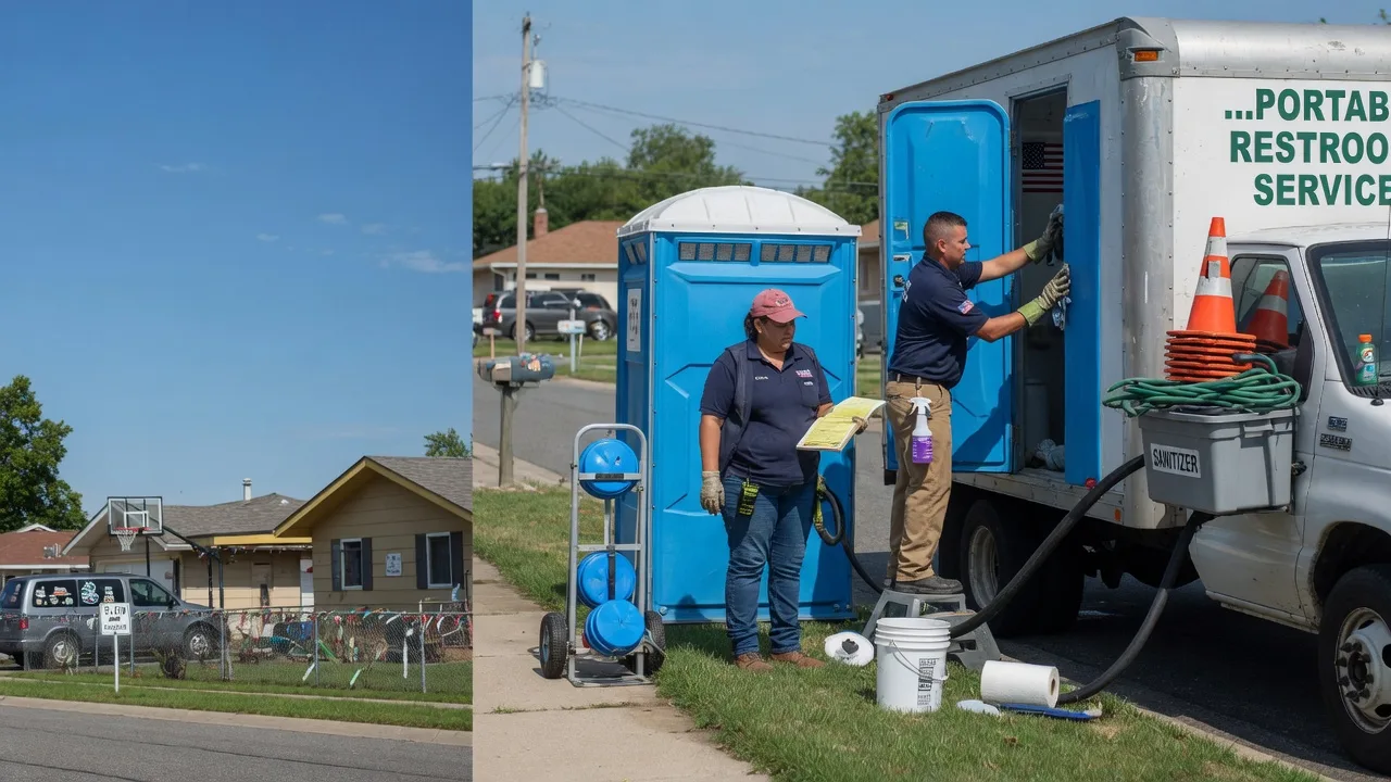 Portable Toilet Rental in Owanka, SD near me